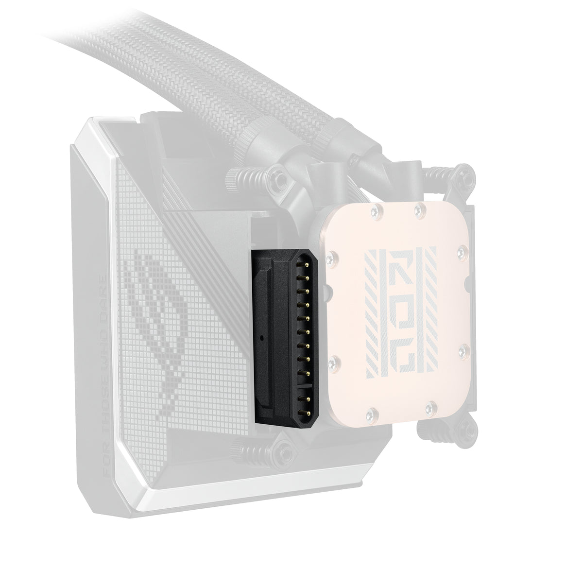 ASUS ROG Strix SLC IV 360 ARGB LCD Refroidisseur de liquide pour processeur 12 cm Noir 1 pièce(s)
