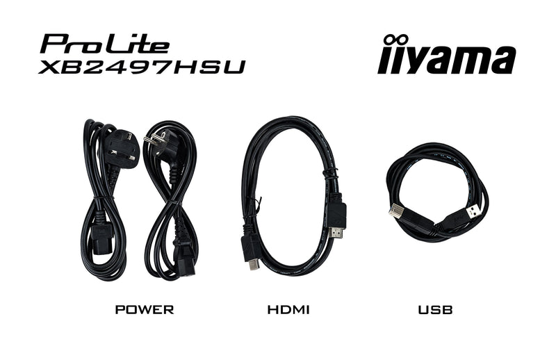 iiyama ProLite XB2497HSU-B1 Computerbildschirm 60,5 cm (23.8") 1920 x 1080 Pixel Full HD LED Schwarz