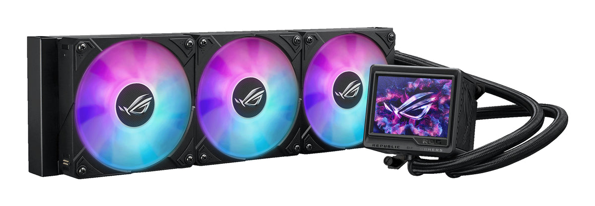 ASUS ROG Ryujin III 360 ARGB Extreme Computergehäuse All-in-One-Flüssigkeitskühler 12 cm Schwarz