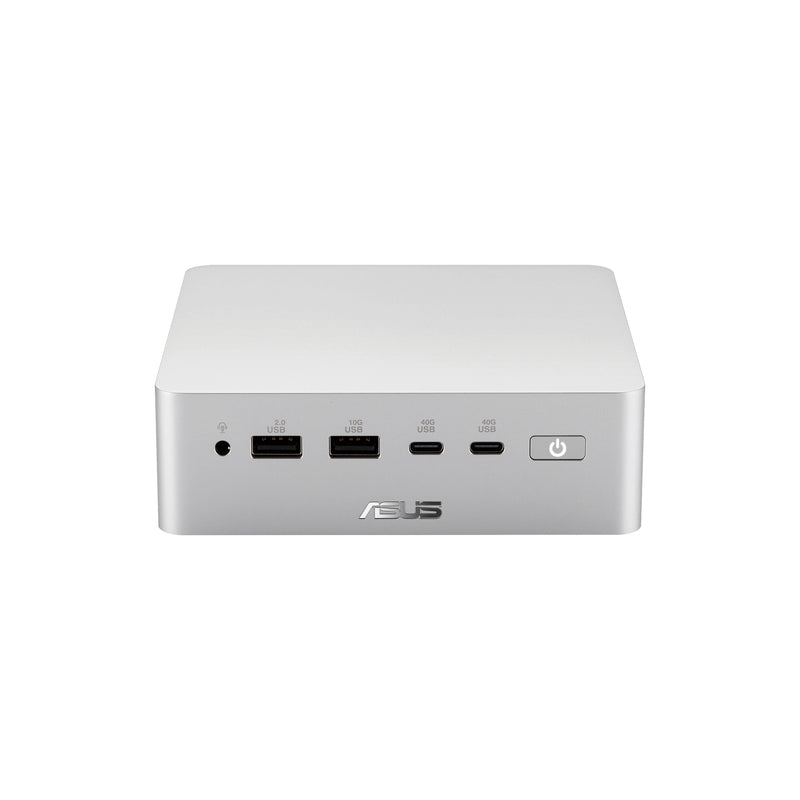 ASUS Ascent QN10 QN10-VQ0008NN Copilot+ PC Snapdragon X2E-88-100 32 GB LPDDR5x-SDRAM 512 GB SSD Windows 11 Pro Mini PC Mini-PC Silber