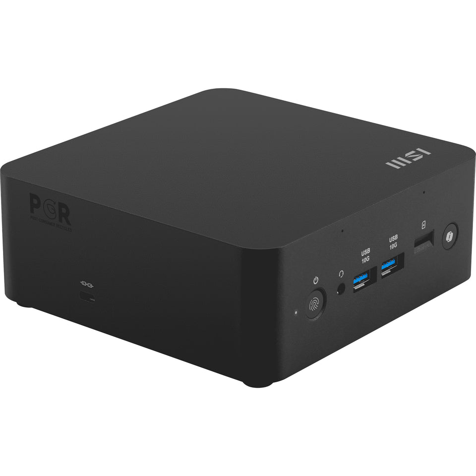 MSI Cubi NUC AI+ 2MG-039AT PC/station de travail Copilot+ PC Intel Core Ultra 7 258V 32 Go LPDDR5x-SDRAM 1 To SSD Mini PC Noir