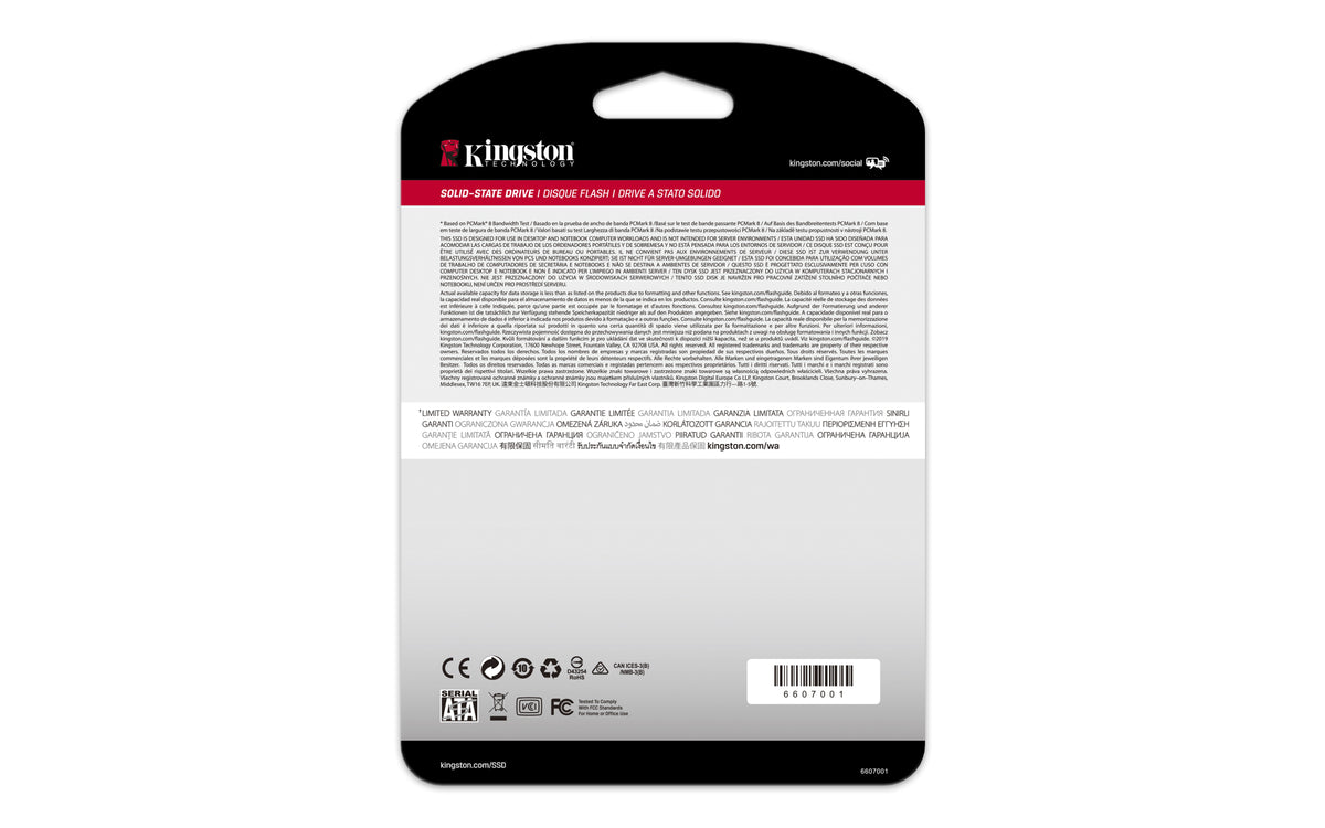 Kingston Technology A400 120 GB M.2 Serial ATA III TLC