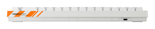CHERRY K5 PRO TMR COMPACT Tastatur Gaming USB QWERTZ Deutsch Orange, Weiß