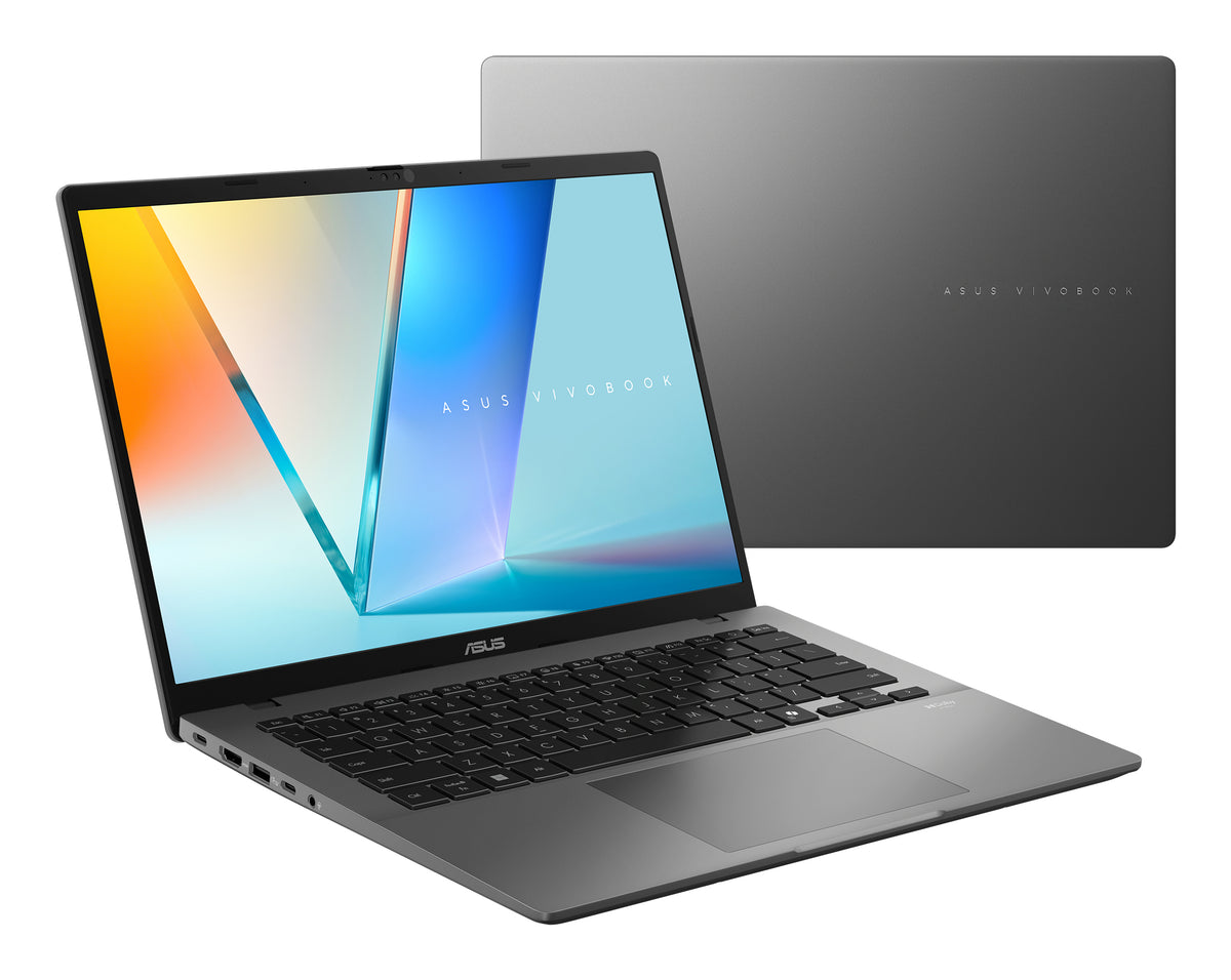 ASUS Vivobook S14 OLED M3407KA-PRO-OLED-SF9X Copilot+ PC AMD Ryzen AI 7 350 Laptop 35,6 cm (14") WUXGA 16 GB DDR5-SDRAM 512 GB SSD Wi-Fi 6 (802.11ax) Windows 11 Pro Grau