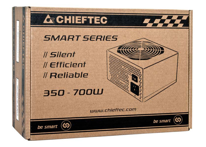 Chieftec Smart GPS-500A8 Netzteil 500 W 20+4 pin ATX ATX Schwarz