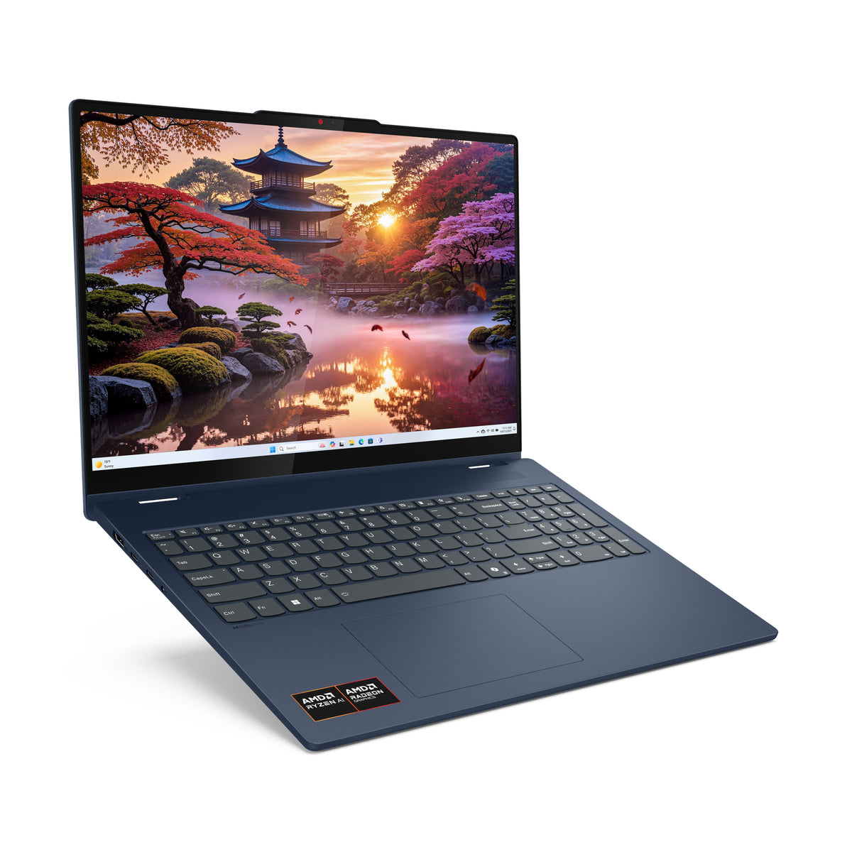 Lenovo IdeaPad 5 2-in-1 16AKP10 Copilot+ PC AMD Ryzen AI 5 340 Hybrid (2-in-1) 40,6 cm (16") Touchscreen WUXGA 16 GB LPDDR5x-SDRAM 512 GB SSD Wi-Fi 7 (802.11be) Windows 11 Home Blau Deutsch