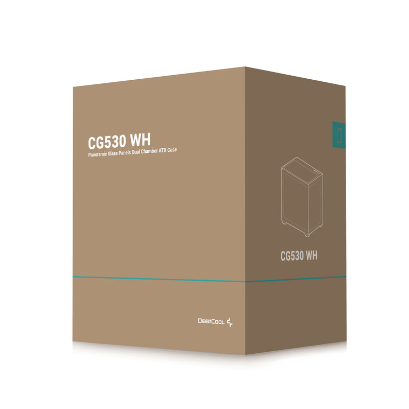 DeepCool CG530 WH Midi Tower Weiß