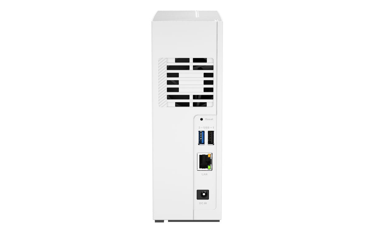 QNAP TS-133 NAS & Speicherserver Tower Cortex-A55 2 GB DDR4 0 TB QNAP Turbo System Weiß