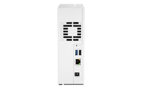 QNAP TS-133 NAS & Speicherserver Tower Cortex-A55 2 GB DDR4 0 TB QNAP Turbo System Weiß