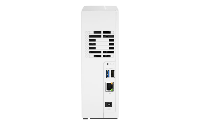 QNAP TS-133 NAS & Speicherserver Tower Cortex-A55 2 GB DDR4 0 TB QNAP Turbo System Weiß