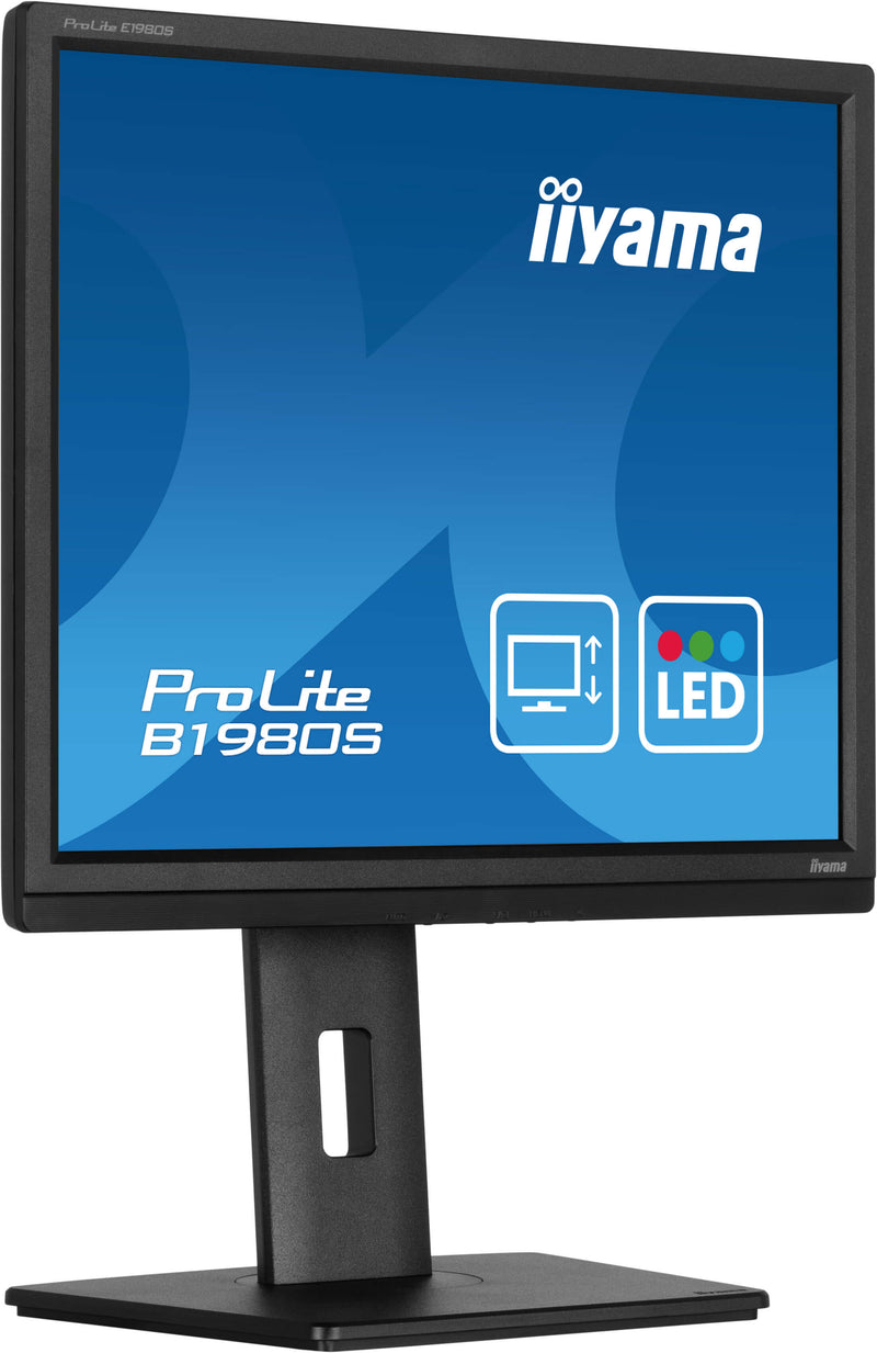 iiyama ProLite B1980S-B1 Computerbildschirm 48,3 cm (19") 1280 x 1024 Pixel VGA LED Schwarz