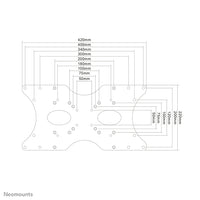 Neomounts FPMA-VESA400 VESA-Adapter 22-52"