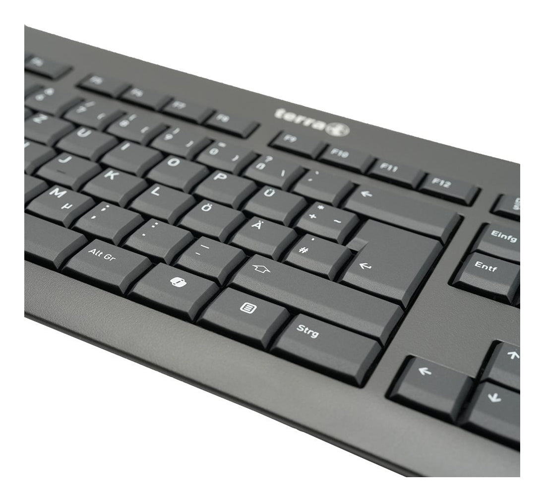 TERRA Keyboard 3500 Corded [FR] USB black/noir baugleich zum Cherry Stream Keyboard JK-8500FR-2