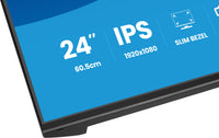 iiyama ProLite X2493HSU-B1 Computerbildschirm 60,5 cm (23.8") 1920 x 1080 Pixel Full HD LED Schwarz