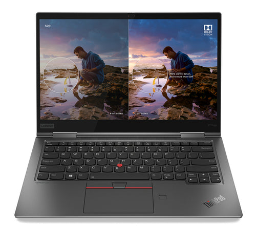 T1A Lenovo ThinkPad X1 Yoga Gen 5 Refurbished Intel® Core™ i5 i5-10310U Ultra-tragbar 35,6 cm (14") Touchscreen Full HD 16 GB LPDDR3-SDRAM 512 GB SSD Windows 11 Pro Deutsch Grau