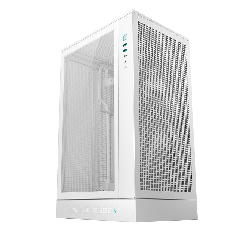 DeepCool CH270 Digital WH Mini Tower Weiß