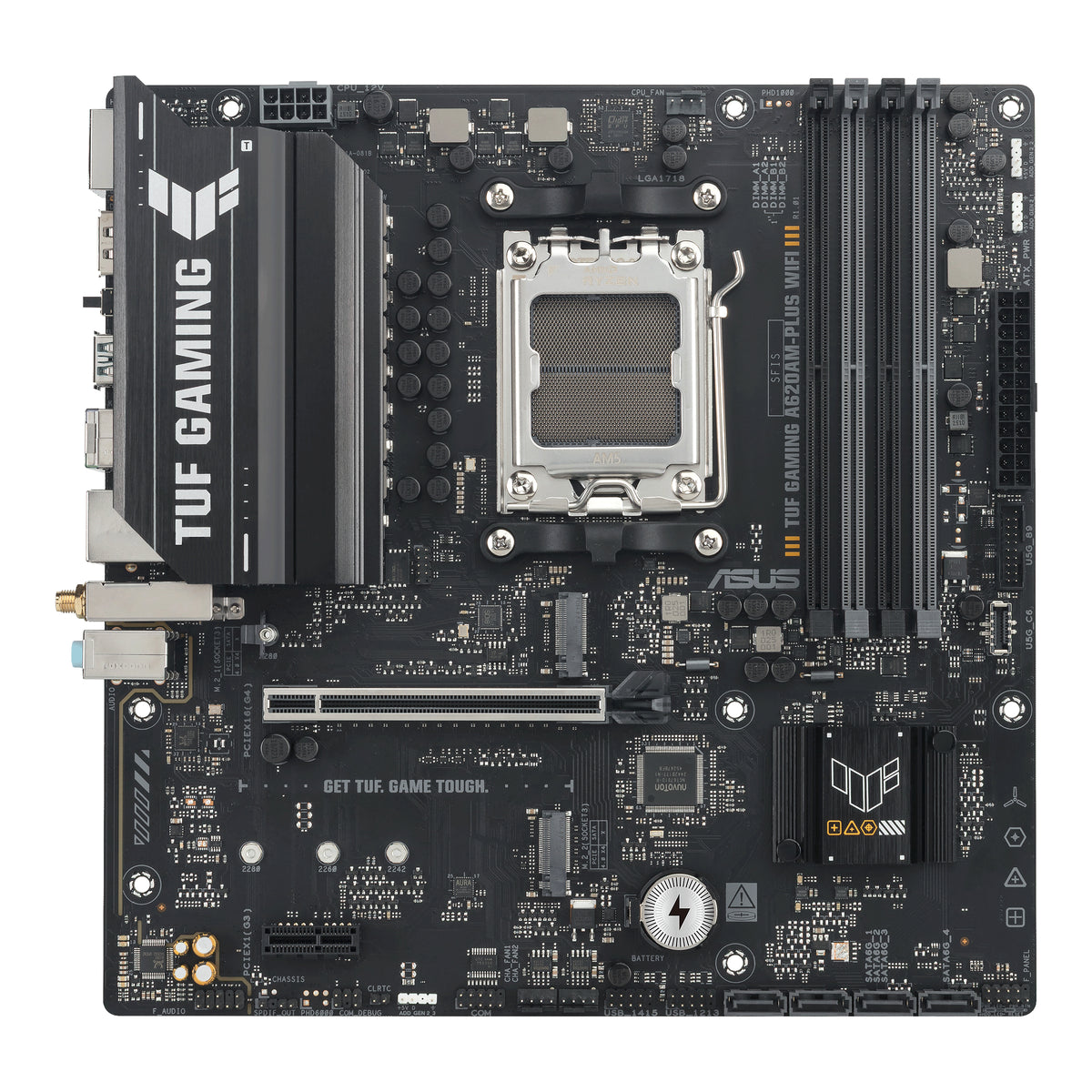 ASUS TUF GAMING A620AM-PLUS WIFI AMD A620A Sockel AM5 micro ATX