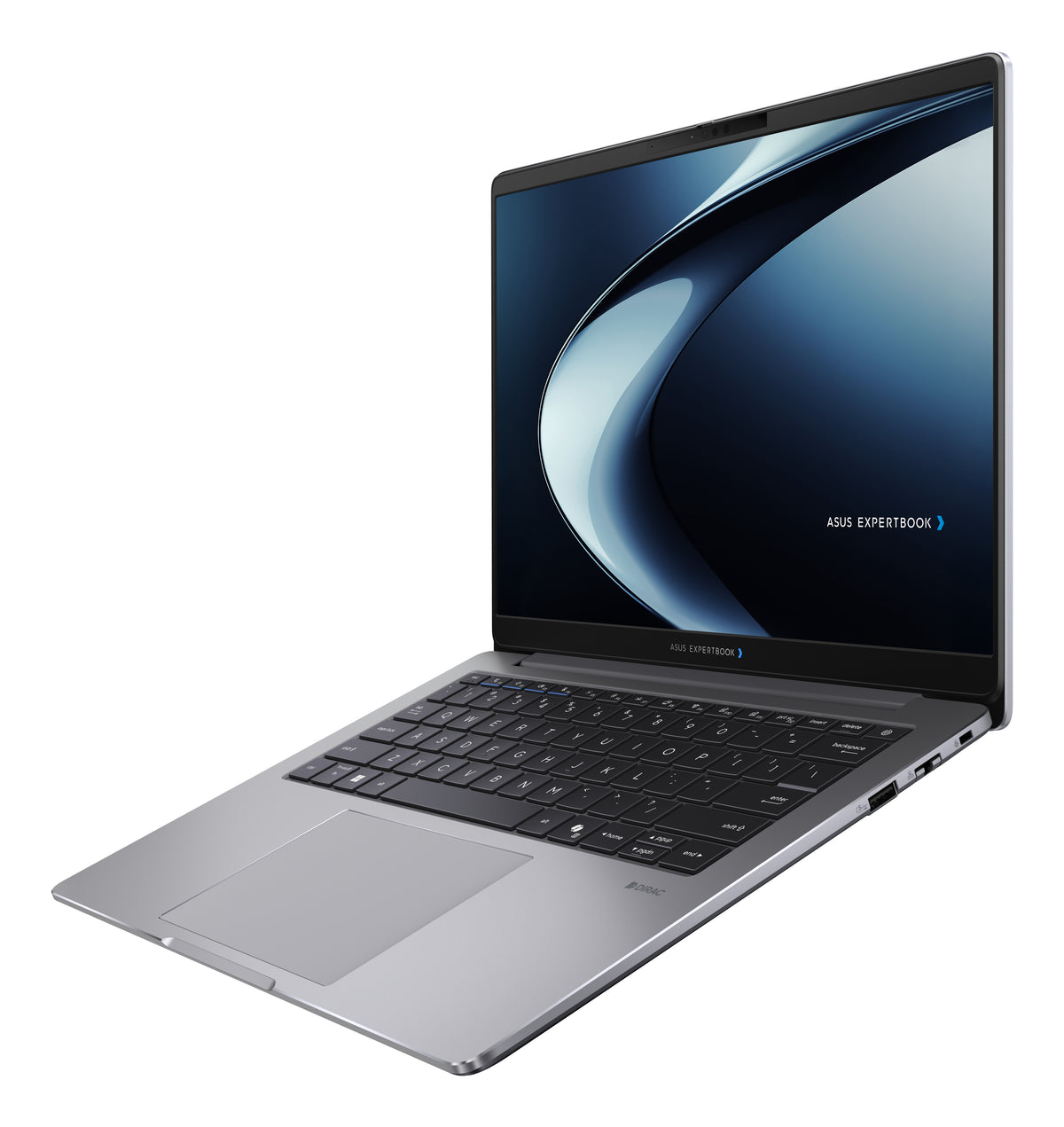 ASUS ExpertBook P5 G2 PM5406CGA-NZ0333X AMD Ryzen AI 7 445 Laptop 35,6 cm (14") WQXGA 32 GB DDR5-SDRAM 512 GB SSD Wi-Fi 7 (802.11be) Windows 11 Pro Grau Schweiz
