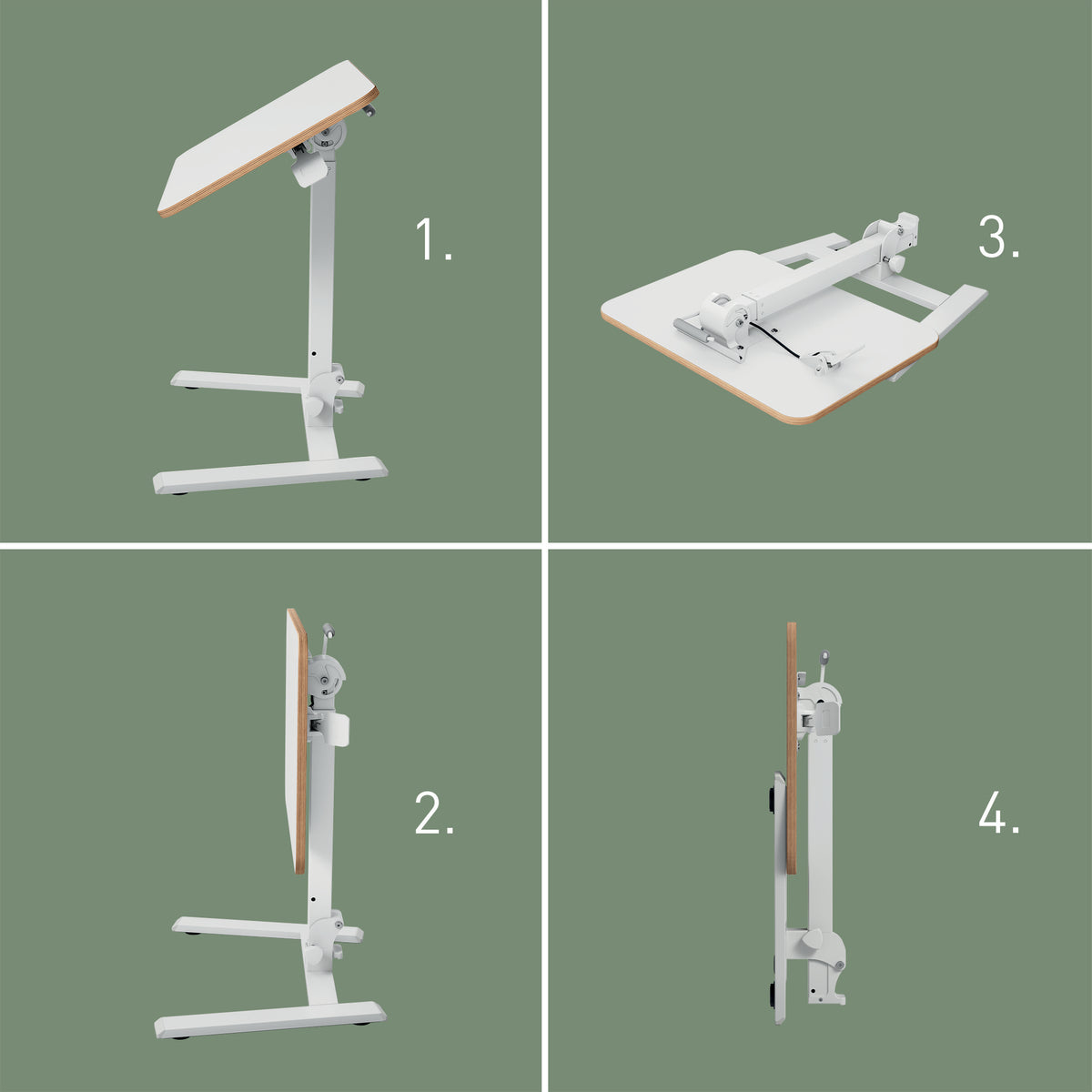 Leitz 65880001 Stehschreibtisch Weiß