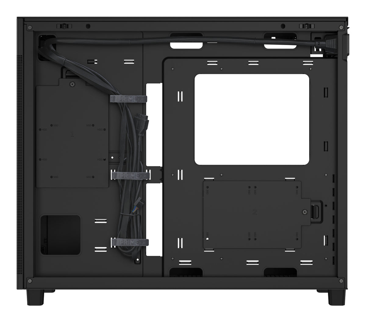 ASUS Prime AP303 Mesh Midi Tower Schwarz