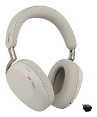 Jabra Evolve3 85 MS + Link 390c Kopfhörer Kabellos Kopfband Anrufe/Musik USB Typ-C Bluetooth Grau