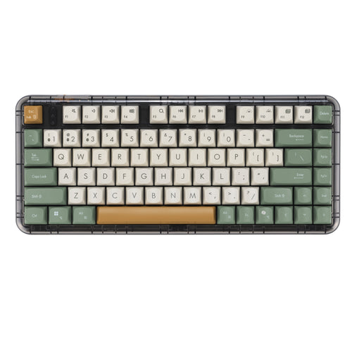 ASUS Jelly75 KD201 KEYBOARD/MK-WH/GE/83 Tastatur Universal USB + RF Wireless + Bluetooth Mehrfarbig