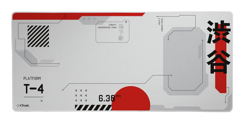 Trust GXT 759 XXL Gaming-Mauspad Schwarz, Grau, Rot, Weiß