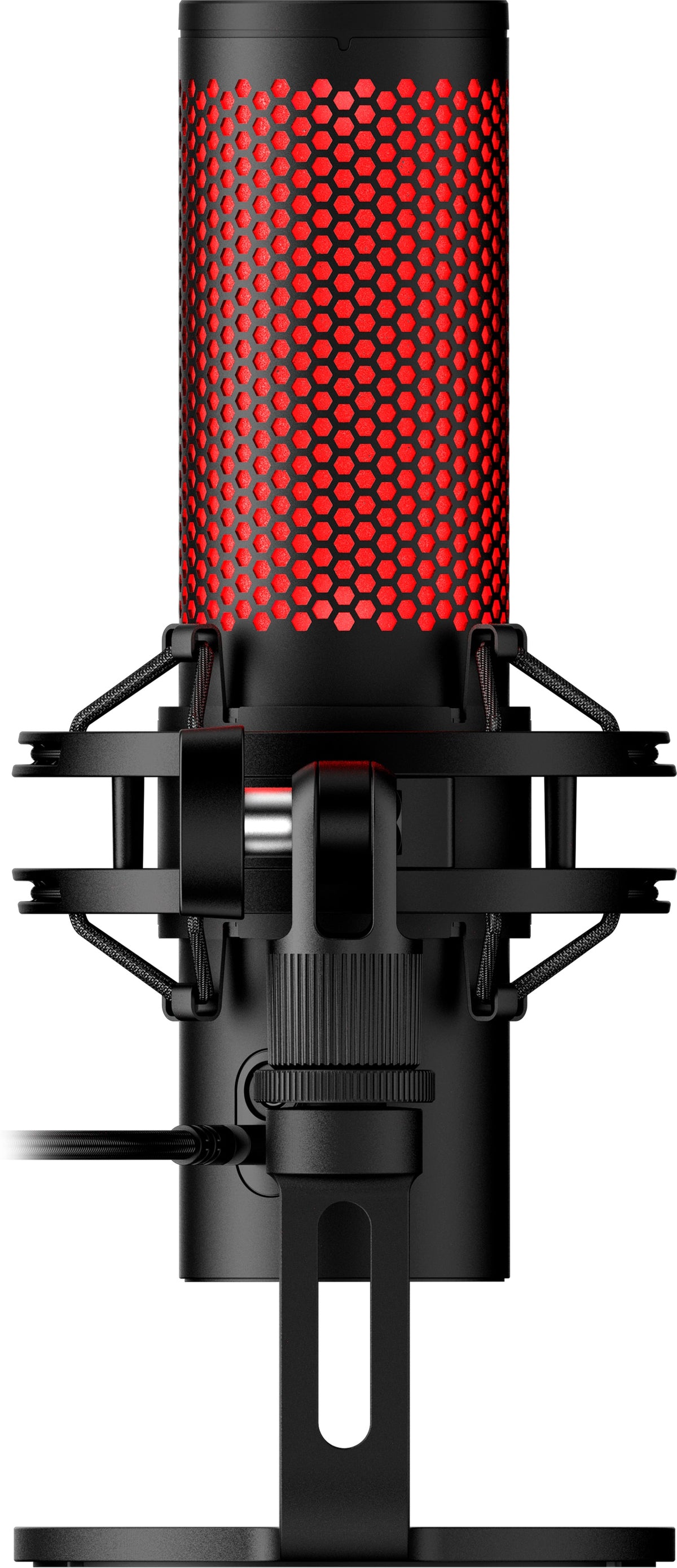 HyperX QuadCast 2 - USB Microphone (Black) Schwarz Podcast-Mikrofon