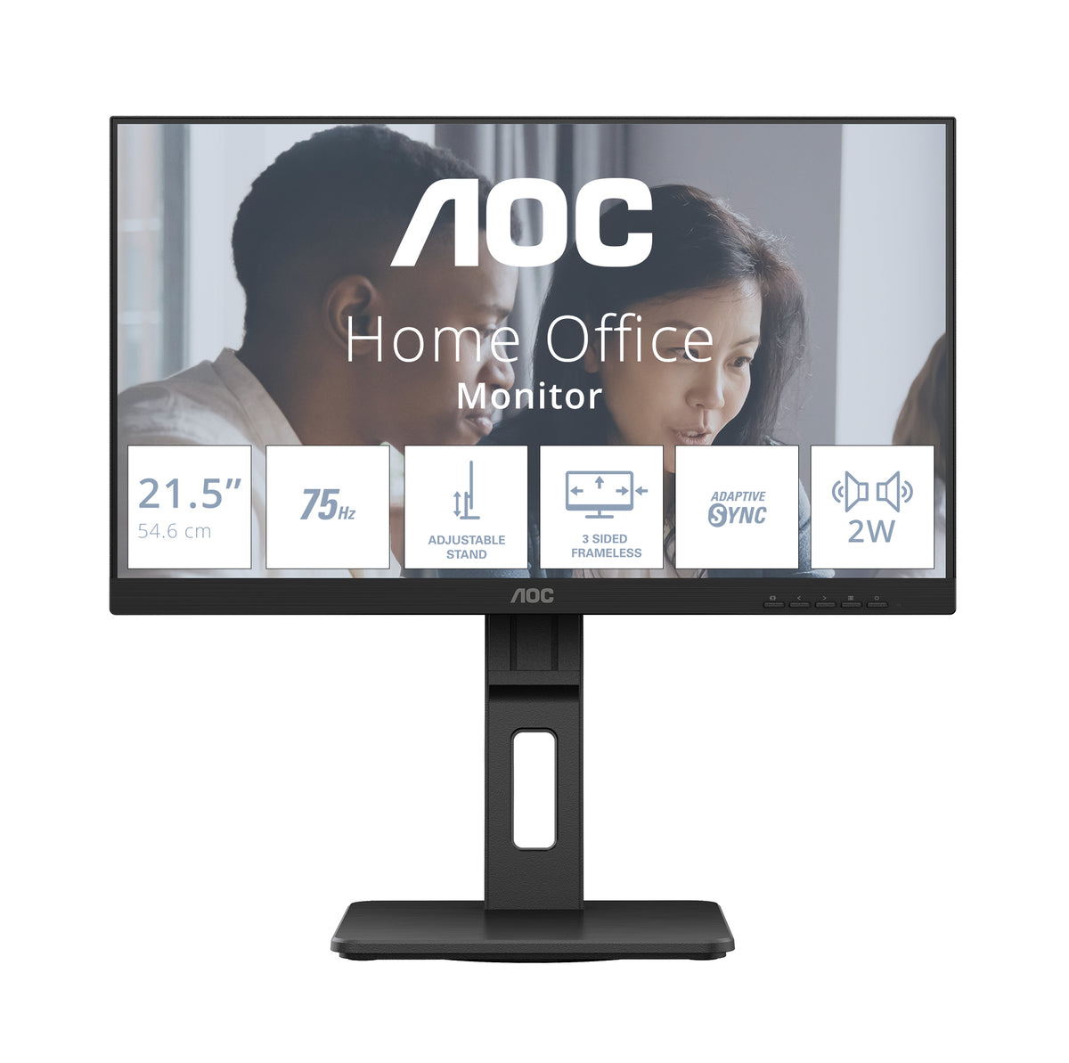 AOC E2 22E2UMF Computerbildschirm 54,6 cm (21.5") 1920 x 1080 Pixel Full HD LED Schwarz