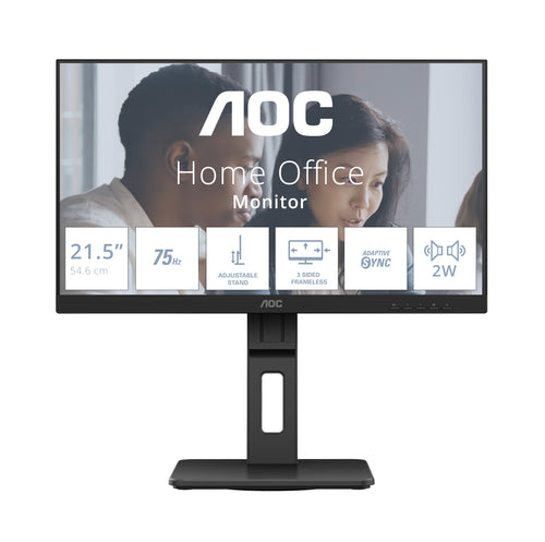 AOC E2 22E2UMF Computerbildschirm 54,6 cm (21.5") 1920 x 1080 Pixel Full HD LED Schwarz