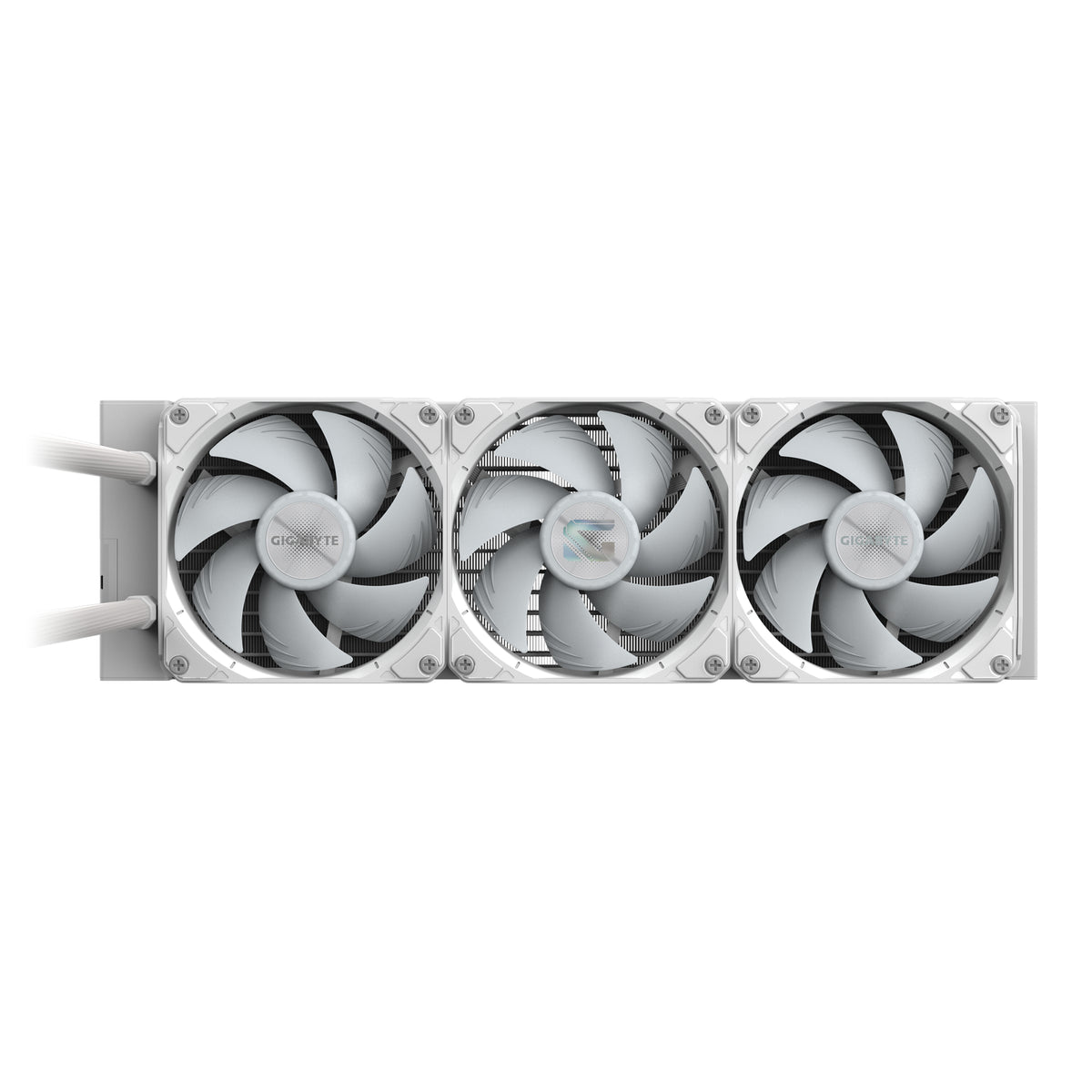 GIGABYTE GAMING 360 ICE Flüssigkeitskühler für CPU - 3x120 mm ARGB-Lüfter, Schiebe-Verriegelungsmechanismus, DAISY-CHAIN, Kompatibel mit Intel LGA 1851 und AMD AM5