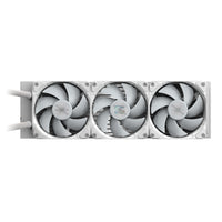 GIGABYTE GAMING 360 ICE Flüssigkeitskühler für CPU - 3x120 mm ARGB-Lüfter, Schiebe-Verriegelungsmechanismus, DAISY-CHAIN, Kompatibel mit Intel LGA 1851 und AMD AM5