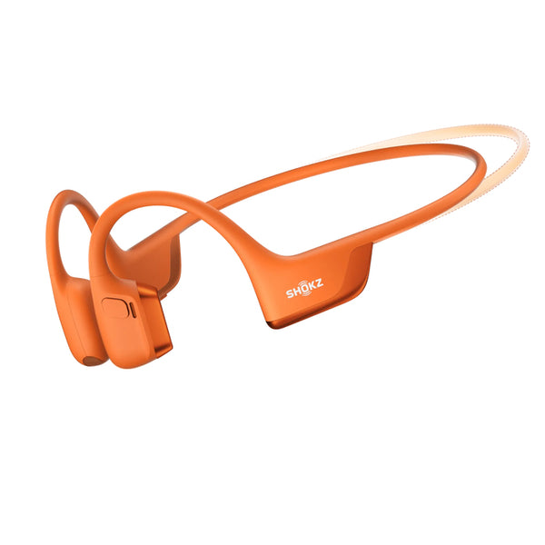 SHOKZ OpenRun Pro 2 Mini Kopfhörer Kabellos Ohrbügel Sport Bluetooth Orange