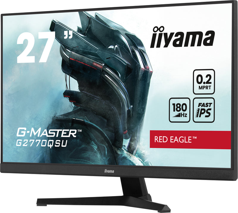 iiyama G-MASTER G2770QSU-B6 Computerbildschirm 68,6 cm (27") 2560 x 1440 Pixel Wide Quad HD LED Schwarz