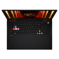 MSI Raider 18 HX AI A2XWIG-270FR Intel Core Ultra 9 285HX Laptop 45,7 cm (18") UHD+ 64 GB DDR5-SDRAM 4 TB SSD NVIDIA GeForce RTX 5080 Wi-Fi 7 (802.11be) Windows 11 Pro Schwarz AZERTY Französisch