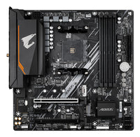 GIGABYTE B550M AORUS ELITE AX Mainboard – AMD Ryzen 5000 CPUs, 5+3 Phasen VRM, bis zu 4733 MHz DDR4, 1xPCIe 4.0 + 1xPCIe 3.0 M.2, Wi-Fi 6E, 1GbE LAN, USB 3.2 Gen 1