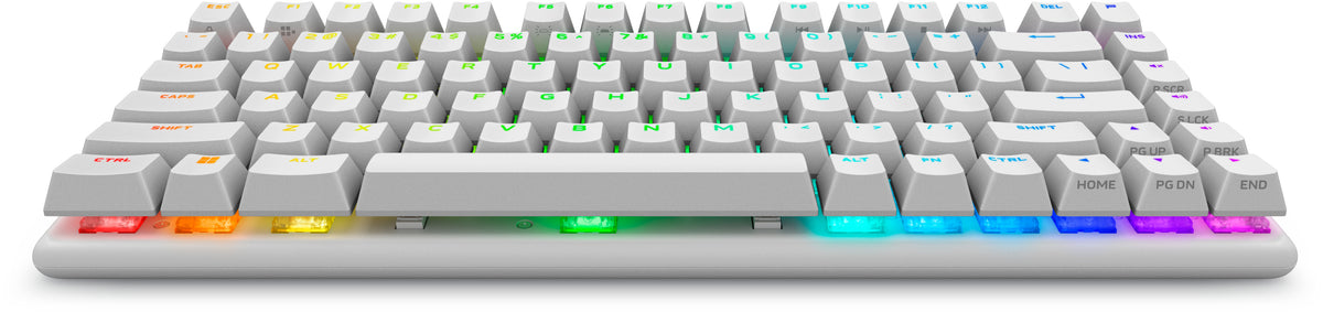 Alienware Pro Wireless Gaming Keyboard Tastatur USB + RF Wireless + Bluetooth Weiß