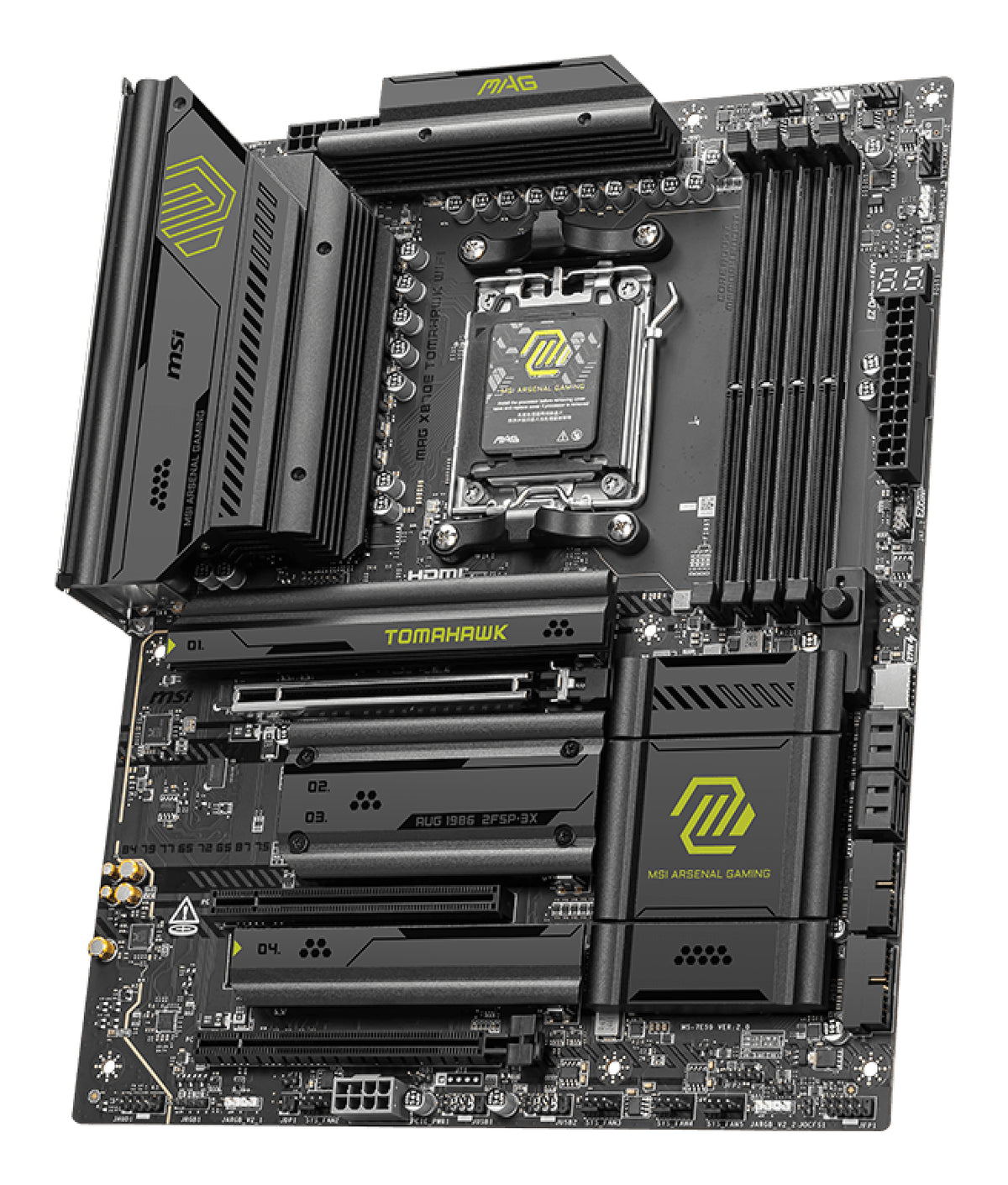 MSI MAG X870E TOMAHAWK WIFI Motherboard AMD X870E Sockel AM5 ATX