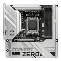 MSI B650M PROJECT ZERO Motherboard AMD B650 Sockel AM5 micro ATX