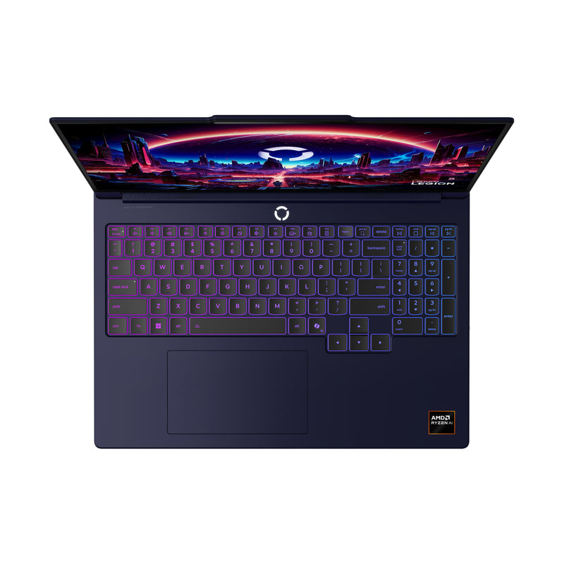 Lenovo Legion 7 16AGP11 AMD Ryzen AI 7 450 Laptop 40,6 cm (16") WQXGA 32 GB LPDDR5x-SDRAM 1 TB SSD NVIDIA GeForce RTX 5060 Wi-Fi 7 (802.11be) Windows 11 Pro Schweiz