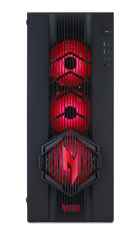 Acer NITRO 70 AMD AMD Ryzen™ 7 9800X3D 32 GB DDR5-SDRAM 1 TB SSD NVIDIA GeForce RTX 5070 Windows 11 Home Tower PC Schwarz