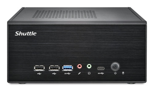 Shuttle XPC slim Barebone XB860G2 - S1851, Intel H860, 1xDP, 2xHDMI, 2 PCIe Slots (1x 16X & 1x X1), 2x Intel LAN (1G + 2.5G), 8x USB, 3x M.2, 24/7 Dauerbetrieb