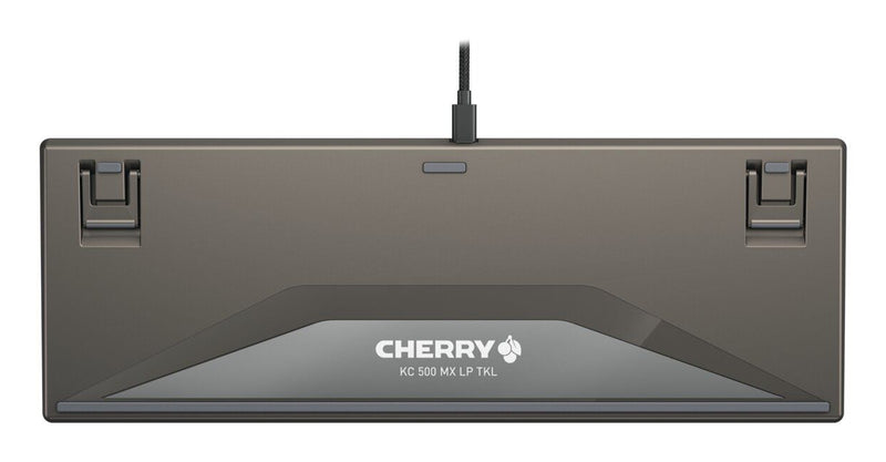 CHERRY KC 500 MX LP TKL Tastatur Heimbüro USB QWERTZ Deutsch Grau