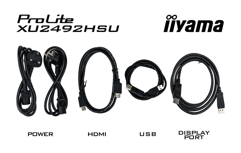 iiyama ProLite XU2492HSU-B6 Computerbildschirm 60,5 cm (23.8") 1920 x 1080 Pixel Full HD LED Schwarz
