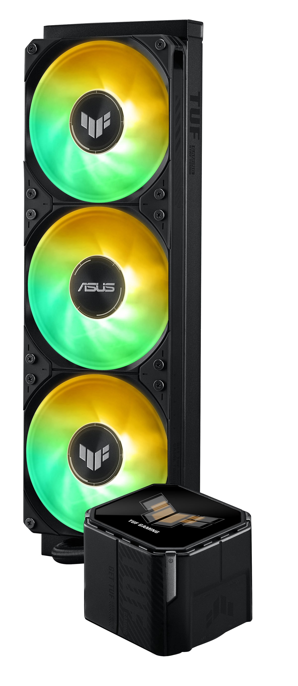 ASUS TUF Gaming LC III 360 ARGB LCD Prozessor All-in-One-Flüssigkeitskühler 12 cm Schwarz 1 Stück(e)