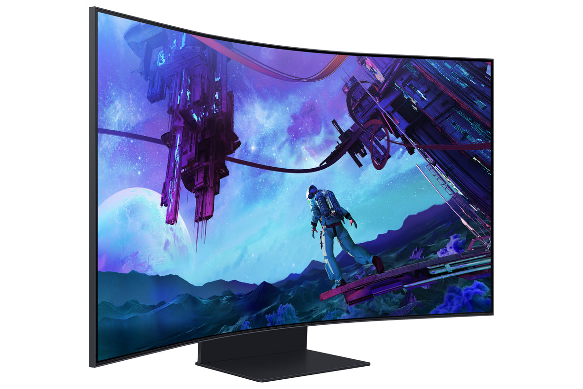 Samsung G97NC Computerbildschirm 139,7 cm (55") 3840 x 2160 Pixel 4K Ultra HD LED Schwarz