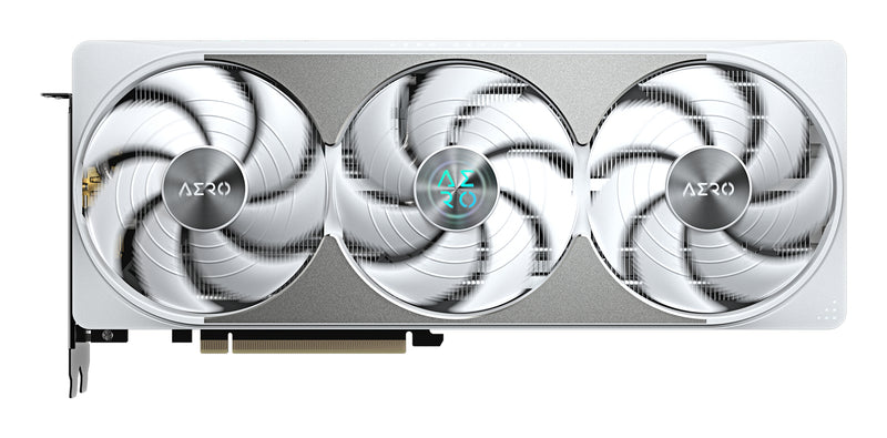 GIGABYTE GeForce RTX 5080 AERO OC SFF 16G Grafikkarte - 16 GB GDDR7, 256 Bit, PCI-E 5.0, 2730MHz Core Clock, 3 x DisplayPort, 1 x HDMI, GV-N5080AERO OC-16GD