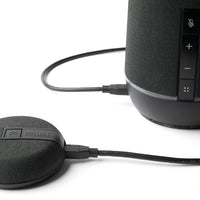 Owl Labs Expansion Mic für Meeting Owl 3 – erweitert die Audio-Reichweite in größeren Räumen um 2,5 Meter in Richtung des Mikrofons.