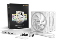 be quiet! Light Wings White | 120mm PWM Triple Pack Computergehäuse Ventilator 12 cm Weiß 3 Stück(e)