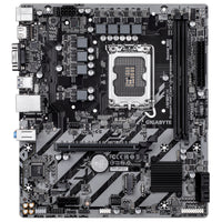 GIGABYTE H810M H Mainboard – Intel Core Ultra (Serie 2) CPUs, 4+1+2 Phasen VRM, bis zu 6400 MHz DDR5, 1xPCIe 4.0 M.2, 1GbE LAN, USB 3.2 Gen 1